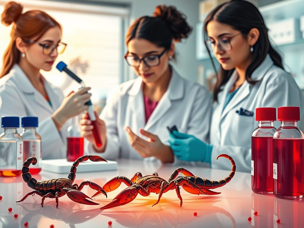 Investigadoras panameñas publican estudio en revista científica de alto impacto sobre efectos del veneno de&nbsp;alacranes