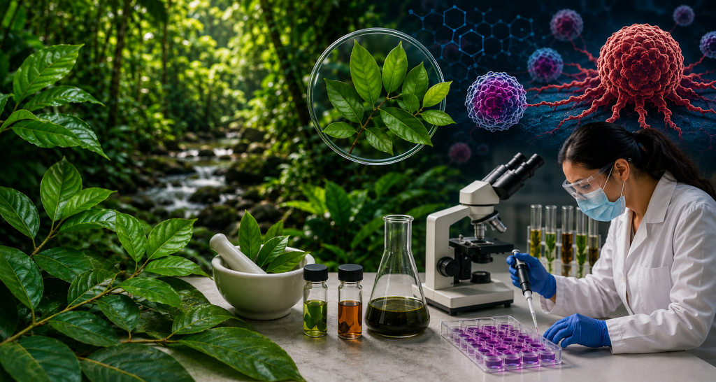 Investigadores de la Universidad de Panamá identifican plantas con potencial&nbsp;anticancerígeno